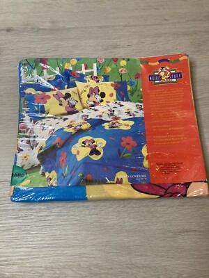 VIntage Disney Minnie Mouse Pillow Sham Mickey s Stuff For Kids Loves Me