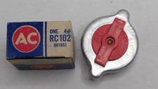 Ac Delco Rc102 Radiator Cap 4lb 1947-1956 Chevy Ford Chrysler Nos