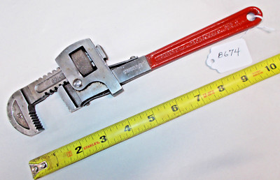 J.P. DANIELSON & Co., 10'' Vintage Pipe Wrench, Jamestown, N.Y, USA