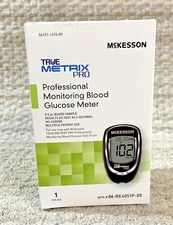 NEW - Mckesson 06-RE4051P-00 True Metrix Pro Monitoring Blood Glucose Meter