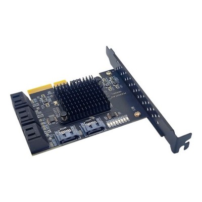 PCIe-SATA-Karte Plug-and-Play ersetzt 6 Gbit/s PCI E Gen3 4x bis 8 Port für