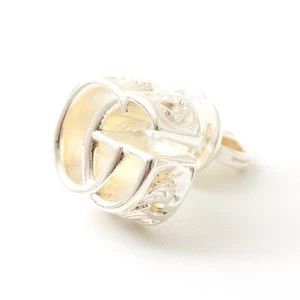 Boucles d'oreilles GUCCI double G SV925 argent accessoires femme L1 cm x H0,8 cm x P1,4 cm