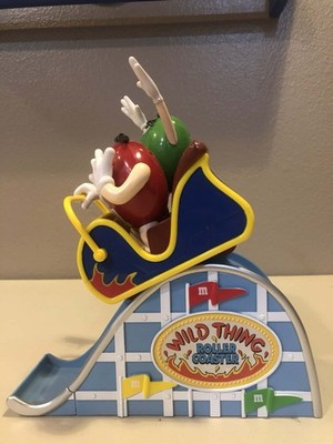 M&M's Wild Thing Roller Coaster Candy Dispenser Limited Edition