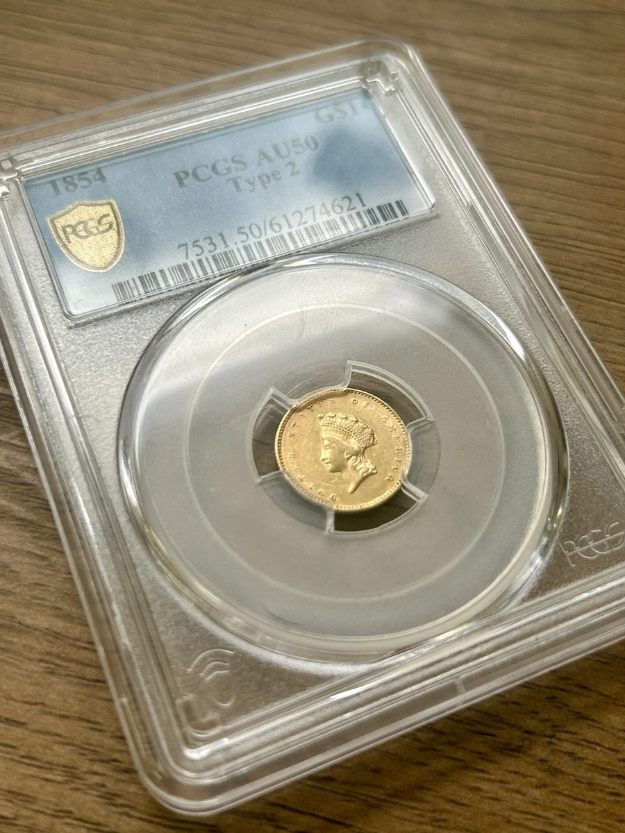 Uncirculated Philadelphia 1854 Year US Gold $1 Coins for sale | eBay