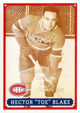 1993 O-Pee-Chee Montreal Canadiens Hockey Fest #65 Toe Blake