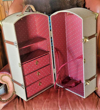 1986 American Girl Pleasant Company Vintage Steamer Trunk For Samantha