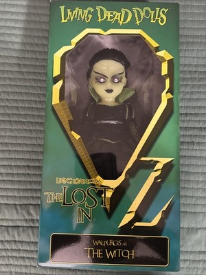 MEZCO 2015 *LIVING DEAD DOLLS* THE LOST IN OZ WALPURGIS as THE WITCH 94510 MISB