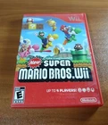 Nintendo Wii New Super Mario Bros. Wii Multiplayer Game(Case And Game)