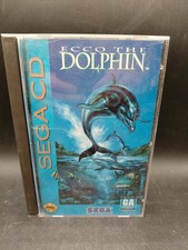 🔥 Ecco the Dolphin (Sega CD, 1993) CIB Complete w/ Manual &  Foam VGC