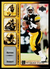 Kordell Stewart / Plaxico Burress 2002 Upper Deck #SY-13 Synchronicity Steelers