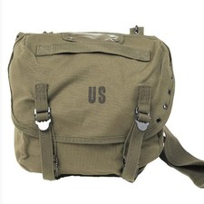 MUSETTE US M67 AVEC SANGLE KAKI CAMOUFLAGE MILITAIRE RANDONNEE COMMANDO AIRSOFT