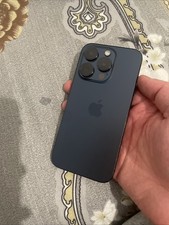 Apple iPhone 15 Pro 128GB Blue Titanium, Unlocked, 100% Battery