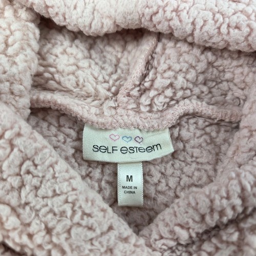 Girls Unicorn Hoodie Size Medium Self Esteem - Picture 2 of 3