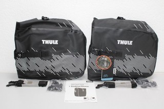 THULE SWEDEN Shield S Borsa Borse da Bici (Coppia) Nero (R107)