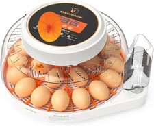 Incubators for Hatching Eggs, 22 Eggs Smart Incubator with Automatic Egg Turning