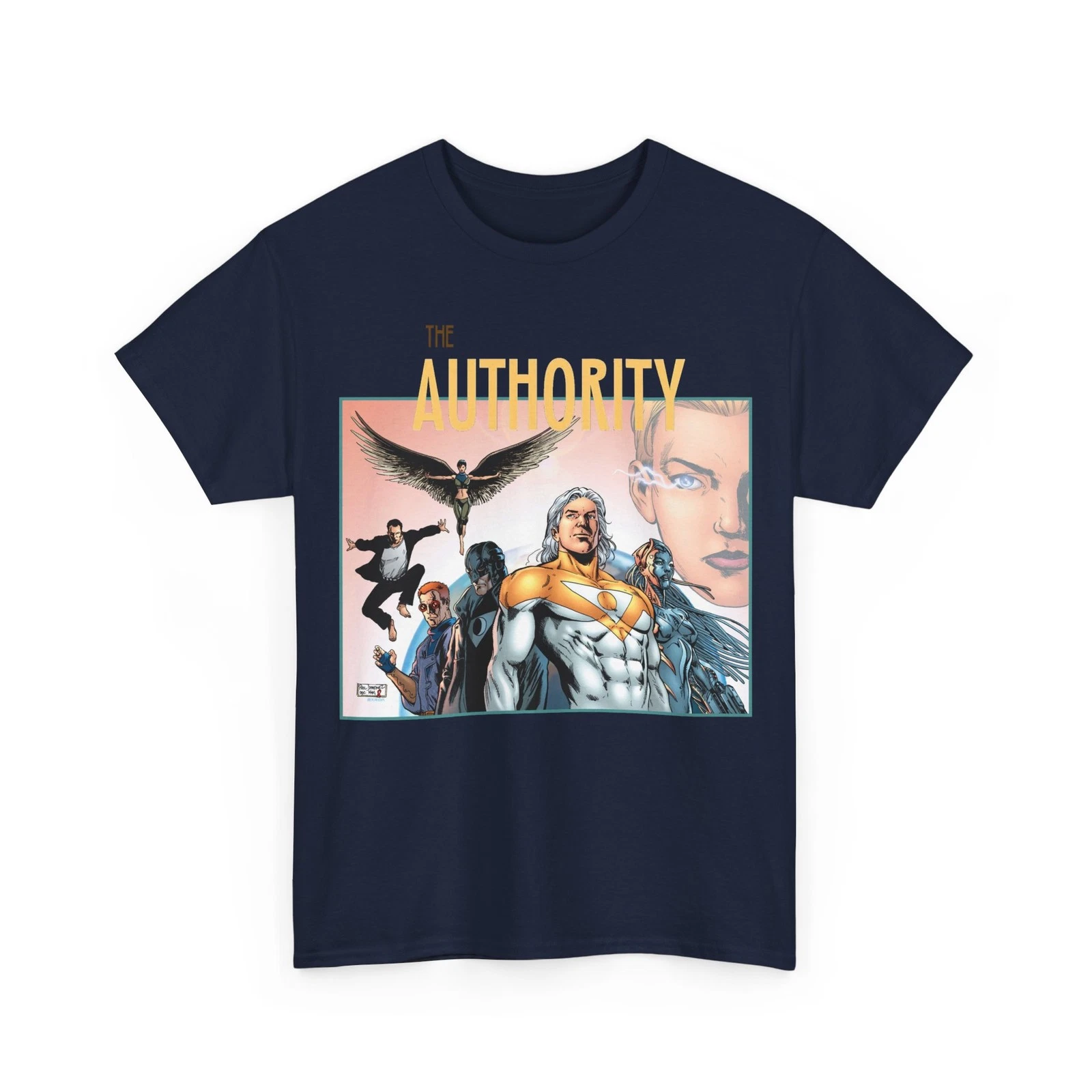 Authority T-Shirt - Wildstorm/DC Comics - Phil Jimenez Art - Apollo, Midnighter