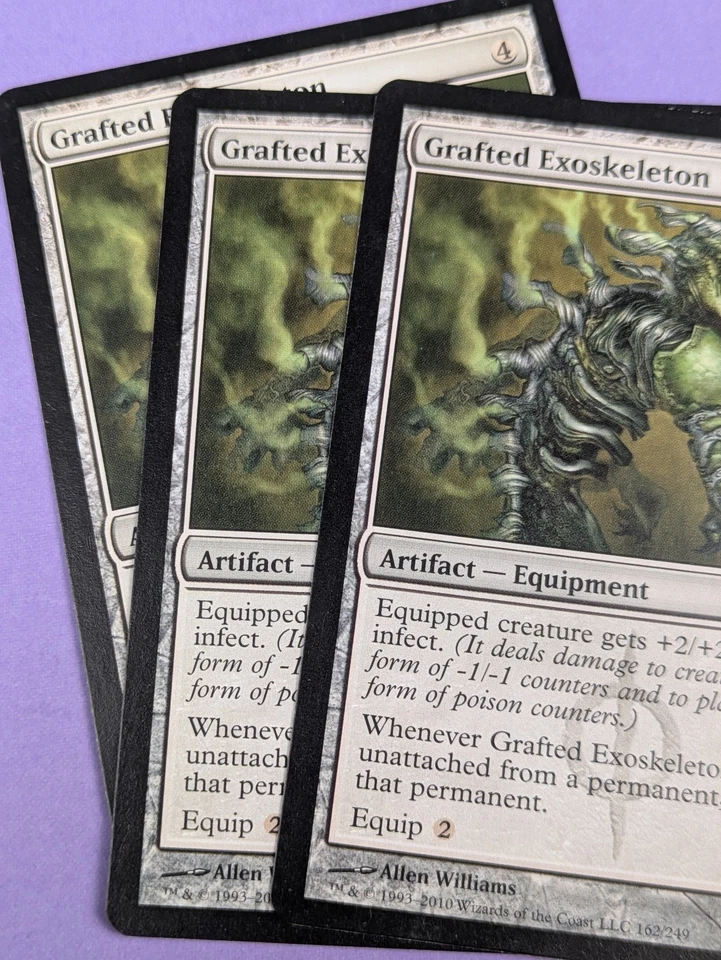 MTG Magic: Grafted Exoskeleton #162/249 Uncommon - NM - Image 3 of 3