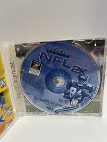 Sega Sports NFL 2K (Sega Dreamcast, 1999) CLEAN DISC!