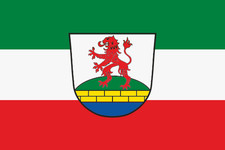 Fahne Flagge Drei Gleichen OT Seebergen 20 x 30 cm Bootsflagge
