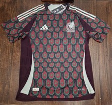 MEXICO 2024 HOME AUTHENTIC JERSEY ADIDAS IP6379 SIZE MEDIUM MULTICOLOR NWT