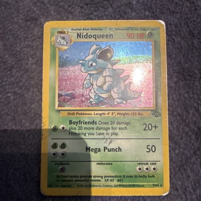 Nidoqueen #7 (Jungle (1999))
