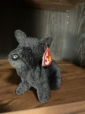 Ty Original Beanie Baby   Scottie The Dog Retired 4th Gen Hang Tag, PVC Pellets