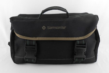 Samsonite Large Black Padded Camera Bag Multicompartment Pockets Strap