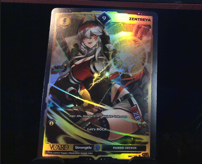 VCard Divine Chaos First Edition - Holo 9 - Zentreya
