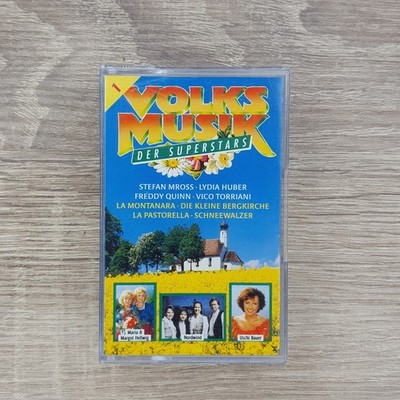 Volksmusik der Superstars von Various Artists MC Kassette in Hülle