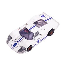 AFX 22078 Ford GT40 Mark IV 9 White HO Slot Car AFX22078 Mega G
