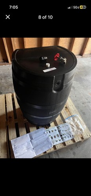 #ad #ad 50 Gallon ECO Rain Barrel Made with 100% Recycled Plastic Black $65.00