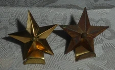 Vintage Lot of 2 Star Hooks