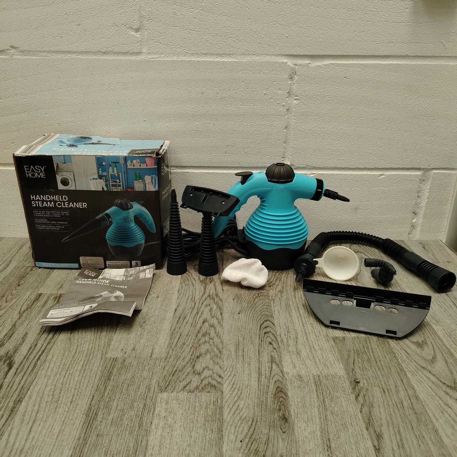 Easy Home Handheld Steamer 4103 Blue - Chemical Free Cleaning - Multi-Purpose