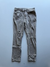American Quality Denim Women’s Jeans Size 11 Khaki Straight Mid Rise