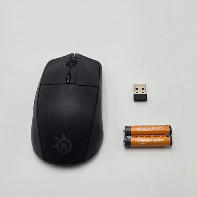 SteelSeries Rival 3 Lightweight Wireless Optical Gaming Mouse - w/ Dongle - Used