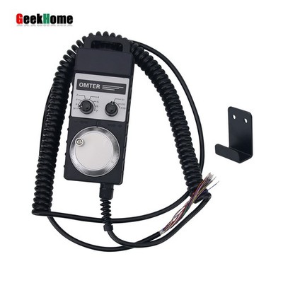 24E 7Axis MPG Universal Manual Pulse Generator CNC Handwheel 100PPR 24V gh23