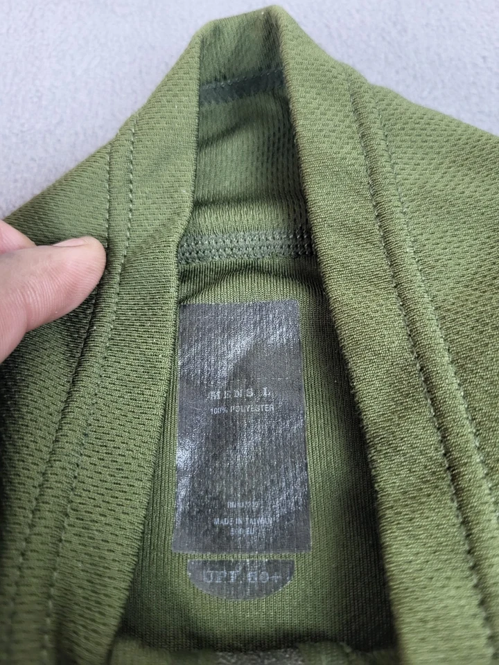 Camisa Capa Base REI Cooperativa Media Cremallera Para Hombres Grande Verde Ligera Elastizada Exterior Foto 3 de 4