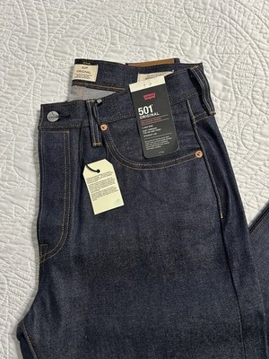 Levi's Womens 501 Original Selvedge Denim A6167-0007 DARK WASH