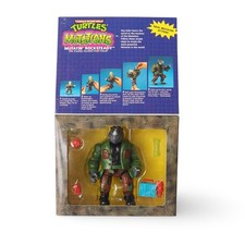 TMNT Teenage Mutant Ninja Turtles Mutations Mutatin Rocksteady 1992 Vintage