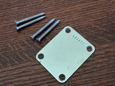 1963 Fender guitar neck plate Jazz Precision Mustang bass