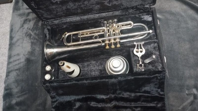 King Expert Silver Finish Trumpets for sale | eBay