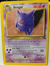 Gengar 20/62  Fossil Regular on eBay