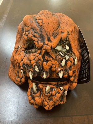 Adult Zagone Studios Hand Made  Pumpkin Monster  Halloween Mask N1326