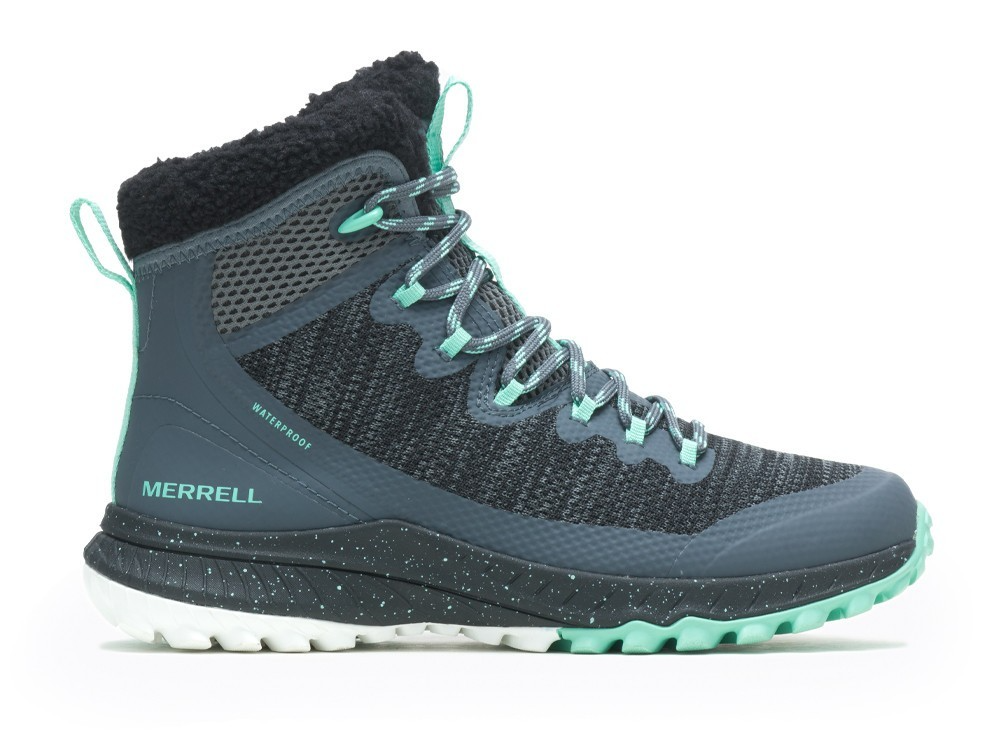 Merrell Bravada Knit Bluff Polar Stivali da Escursionismo Donna Impermeabili Tempesta 6