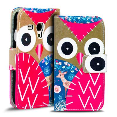 Schutz Hülle Für Samsung Galaxy S3 Mini Motiv Handy Book Cover Klapp Tasche Case