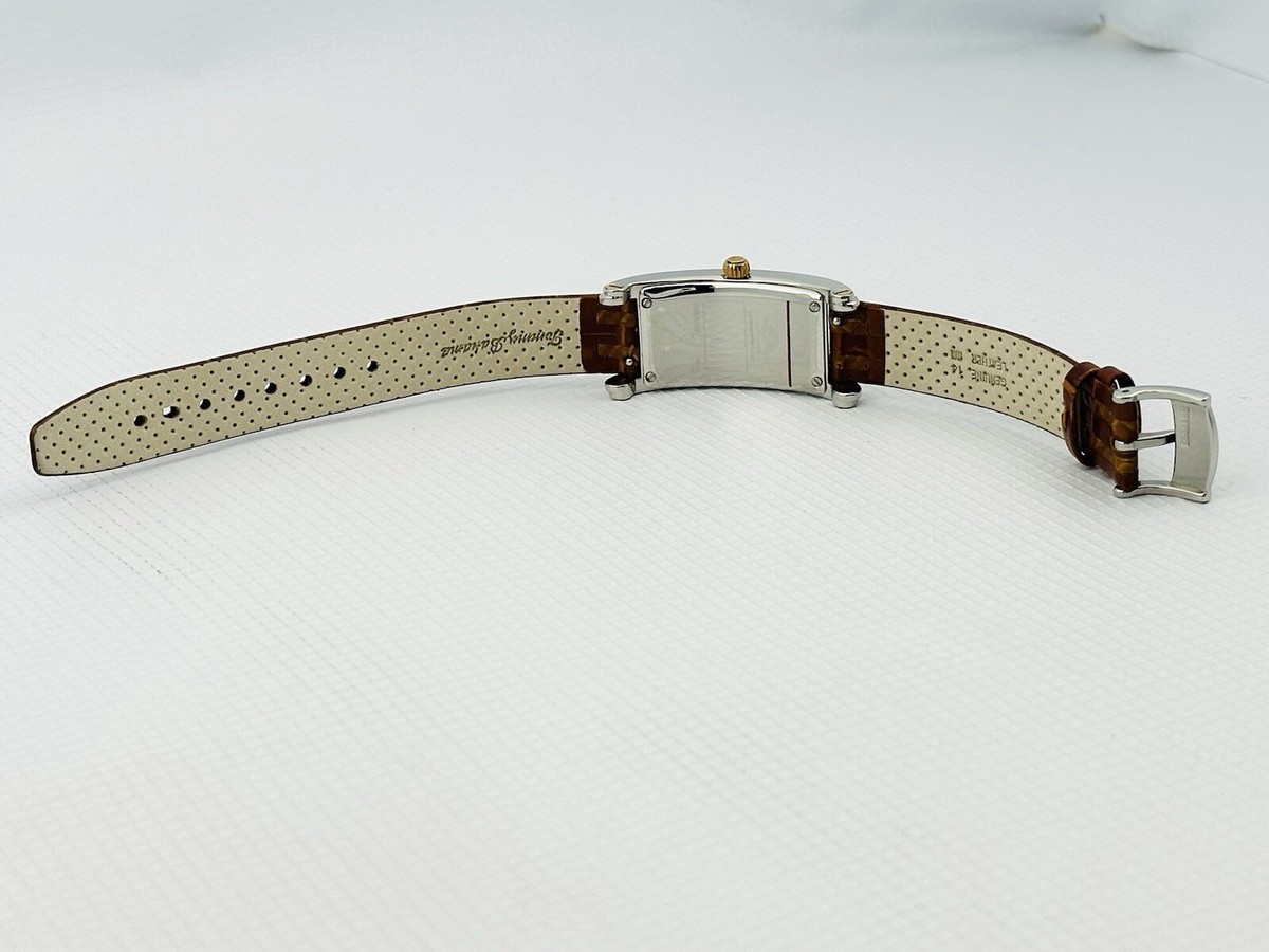 Tommy Bahama TB2090 Women\'s Rectangle Curved Case Spray Dial Swiss Made Tommy Bahama Rectangle Wristwatches | eBay main image 3
