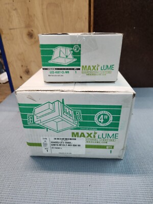 Maxilume 4'' Architectural LED Downlight HH4SQ-LED-1500L-DIM10-MVOLT-MD-35K-90
