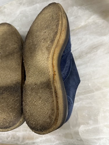 Etro Men's Blue Suede Double Monk Strap Shoes Size UK 41 / US 8.5 - Picture 15 of 19