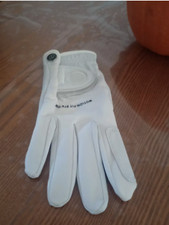 New Zero Friction Motion Fit Golf Glove, Right Hand Mens One Size Leather/Lycra