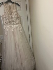 Champagne Galiana Wedding Dress